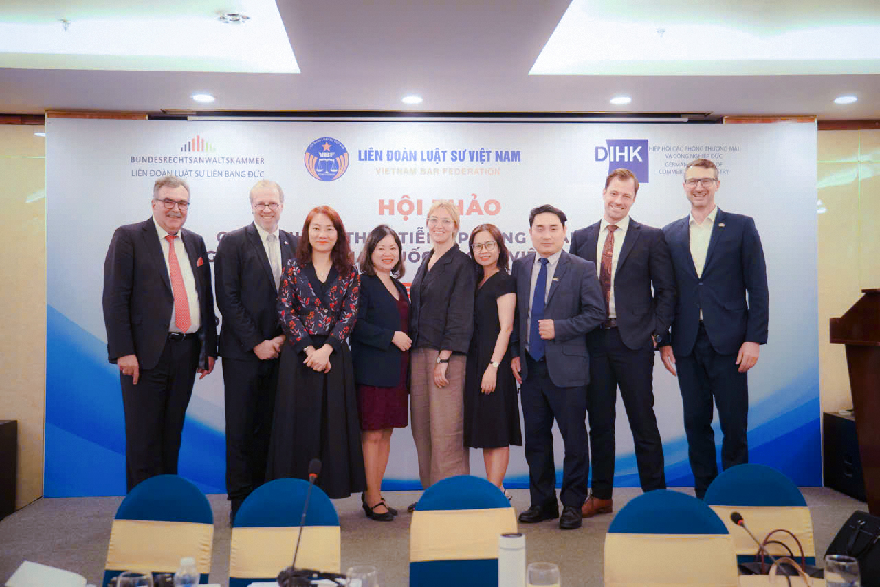 Representatives of VIAC had a meeting and shared insights at a Seminar with the German Federal Bar, the German Chamber of Commerce and Industry the German Arbitration Institute & the Vietnam Bar Federation
